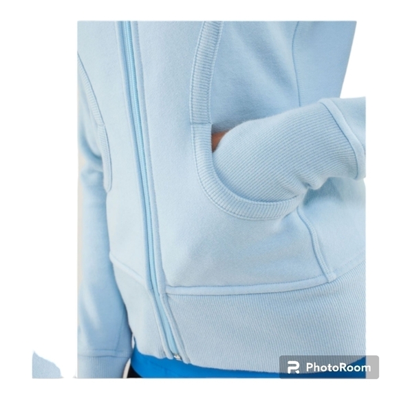 Lululemon light blue Scuba stretch jacket - Picture 4 of 14